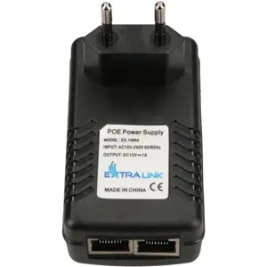 Injector PoE (Power over Ethernet) 230V - 12V/1A 12W