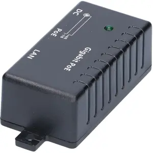 Inyector PoE (Power over Ethernet) 1x puerto 1000Mbps 5...48V