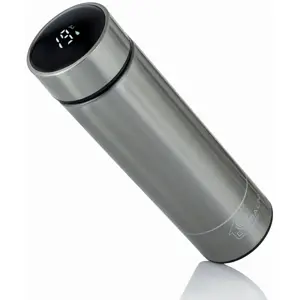 Garrafa térmica em aço inoxidável c/ controlo de temperatura [ecrã LED] - 500ml
