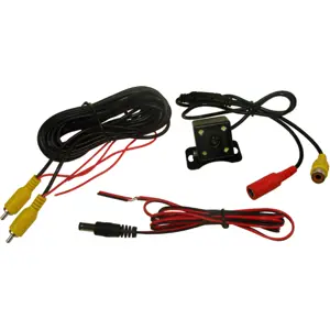 Câmara de estacionamento p/ automóvel 1/4'' 480TVL c/  4x LED's