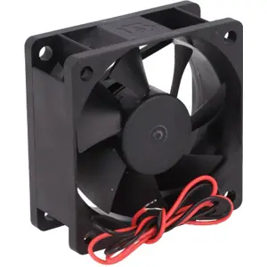 Ventoinha 60x60x25mm 12VDC 20mA 0.36W 2500rpm 2 fios Vapo MagLev