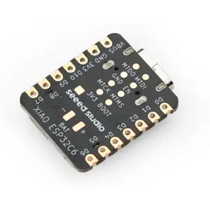 Microcontrolador Seeed Studio XIAO ESP32C6 c/ Wi-Fi, BLE, Zigbee e Thread - Preparado para Matter