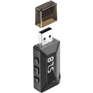 Transmissor FM mãos-livres Bluetooth 5.3 c/ MP3 e ficha USB