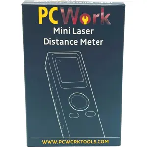 Medidor de distâncias a laser Super compacto 68.5x22x14mm (30m)
