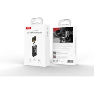Transmissor FM mãos-livres Bluetooth 5.3 c/ MP3 e ficha USB