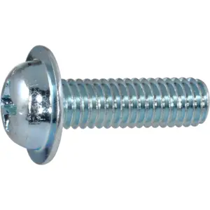 Parafuso com flange de aço M4x4 Phillips PH2