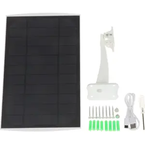 Câmara IP (Wi-Fi) Pan/Tilt 3MP 3.6mm IR 30m c/ bateria, Luz e painel solar (compat. c/ Tuya) - IP66