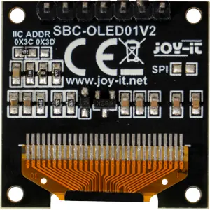 Ecrã OLED de 0.96'' com I2C compatível com Arduino