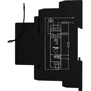 Módulo para automação de estores elétricos através de Z-Wave™ p/ calha DIN