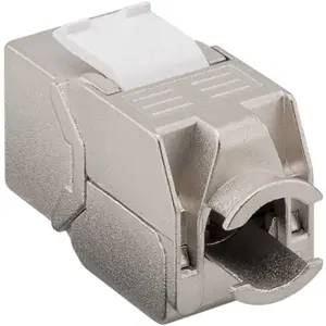 Keystone RJ45 Cat8.1 fêmea Toolless STP Blindado 2000MHz
