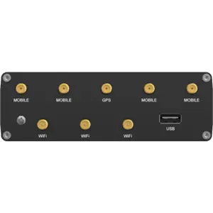 Router industrial 5G Dual-SIM c/ 5 x portas Gigabit Ethernet + WiFi 6