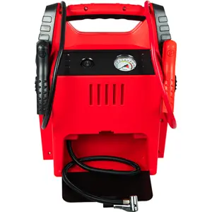 Arrancador de Carro (Jump Starter) 5-em-1 [carregador de bateria 12V + Compressor + Lanterna + Powerbank ] 20.0000mAh