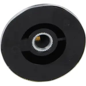 Botón de tornillo para potenciómetro [eje liso] con escala 0-10 Ø23.8x14.8mm