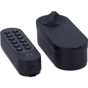 Fechadura inteligente sem fios Bluetooth c/ Matter over Thread + teclado numérico - Preto