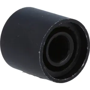 Botão de encaixe para potenciómetro [veio liso] c/ indicador Ø15x16mm - Preto