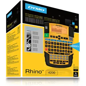 Máquina de etiquetar digital portátil industrial RHINO 4200 (QWERTY)