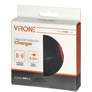 Carregador Qi 1.2 sem fios por indução Wireless 5W - USB-C
