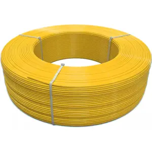 Rolo de filamento de impressão 3D em PLA de 1.75mm - Amarelo Zinco - 750g