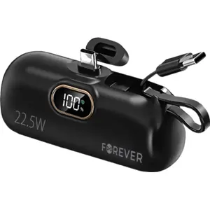 Powerbank Tipo Dongle 5000mAh 22.5W c/ ficha USB-C
