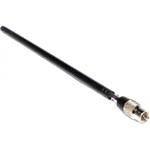 Antena telescópica 50Ohm 75MHz...1GHz c/ ficha SMA macho- 20-88cm