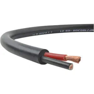 Fio de coluna redondo 2x1.5mm² (vermelho/preto) c/ isolamento PVC