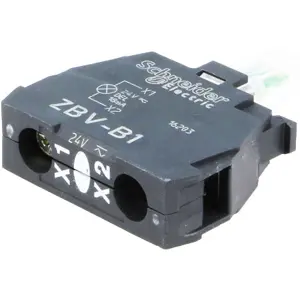Bloco de luz para botão/sinalizador da série XB4/XB5 - c/ LED branco 24V AC/DC
