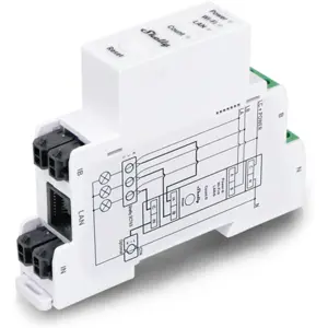Módulo medidor de consumo trifásico WiFi + TI triplo de 63A