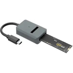 Adaptador USB3.2 Gen2 a M.2 SATA / NVMe - 10Gbps