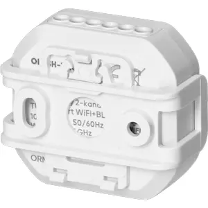 Módulo relé 2 canais 2300W 10A inteligente WiFi + BT (compatível c/ Tuya)