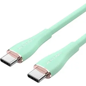Cabo USB-C - USB-C Fast Charge PD 100W em silicone - verde - 1.0m