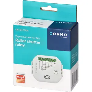 Módulo controlador inteligente WiFi + BT p/ controle de estores elétricos (compatível c/ Tuya)