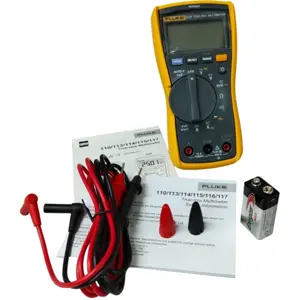 Multímetro Digital (600Vac/dc 20Aac/dc 40MΩ Cap. Hz T-RMS LoZ Auto-Range Min/Max NCV)
