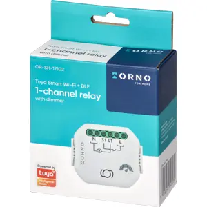 Módulo relé 1 canal c/ dimmer 2300W 10A inteligente WiFi + BT (compatível c/ Tuya)