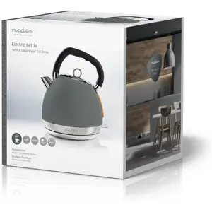 Hervidor eléctrico 2200W 230Vac - 1.8L - Gris