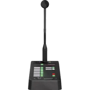 Microfone de zonas com mensagens gravadas para sistema ZONE-6