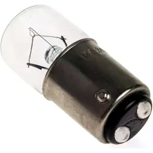 Lâmpada tubular BA15D 24V 5W 210mA