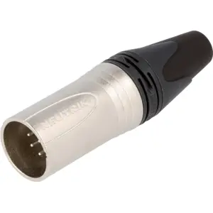 Ficha Cannon (XLR) 7 pinos macho para soldar em cabo