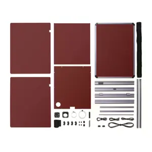 Impressora 3D modular 3-em-1 (extrusão dupla + Laser 40W + CNC) c/ caixa de proteção