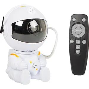 Candeeiro Projetor de Galáxia com Comando - Astronauta sentado - USB 5V