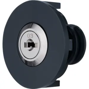 Cadeado de segurança p/ tomadas Schuko (inclui 2 chaves)