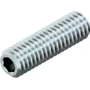 Parafuso de aço sem cabeça M4x12mm Allen HEX2