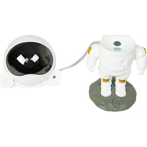 Candeeiro projector de estrelas formato Astronauta - 5V USB [Recondicionado]