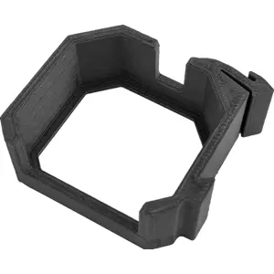 Suporte de calha DIN para Sonoff DUAL R3 [Flame Retardant] - Preto