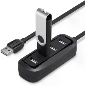 Hub USB 2.0 de 4 portas c/ cabo - 50cm