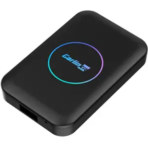 Adaptador universal CarlinKit 5.0 Wireless sem fio c/ Android 10.0 integrado p/ CarPlay e Android Auto