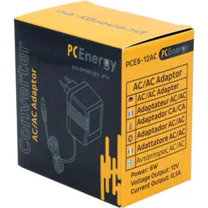 Fonte de alimentação 12VAC 0.5A 6W 5.5x2.1x14mm