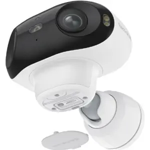 Câmara IP (Wi-Fi) 4K 8MP 180° c/ bateria 5000mAh, sensor PIR e ColorX - IP66