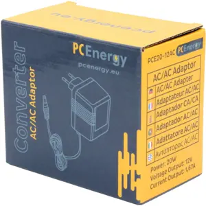 Fonte de alimentação 12VAC 1.67A 20W 5.5x2.1x14mm