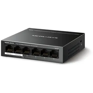 Switch 6P (4PoE+) 10/100Mbps 40W