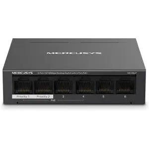 Switch 6P (4PoE+) 10/100Mbps 40W